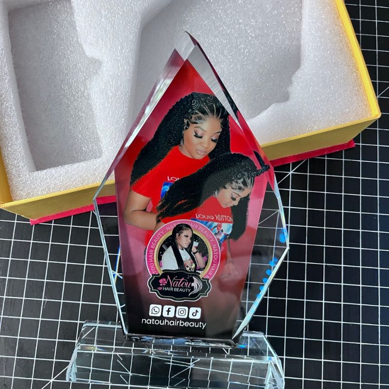 Custom Crystal  gift idea