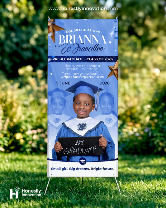 32″ x 71″ X-Stand Banner