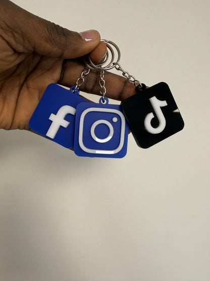 Smart NFC Acrylic Keychain