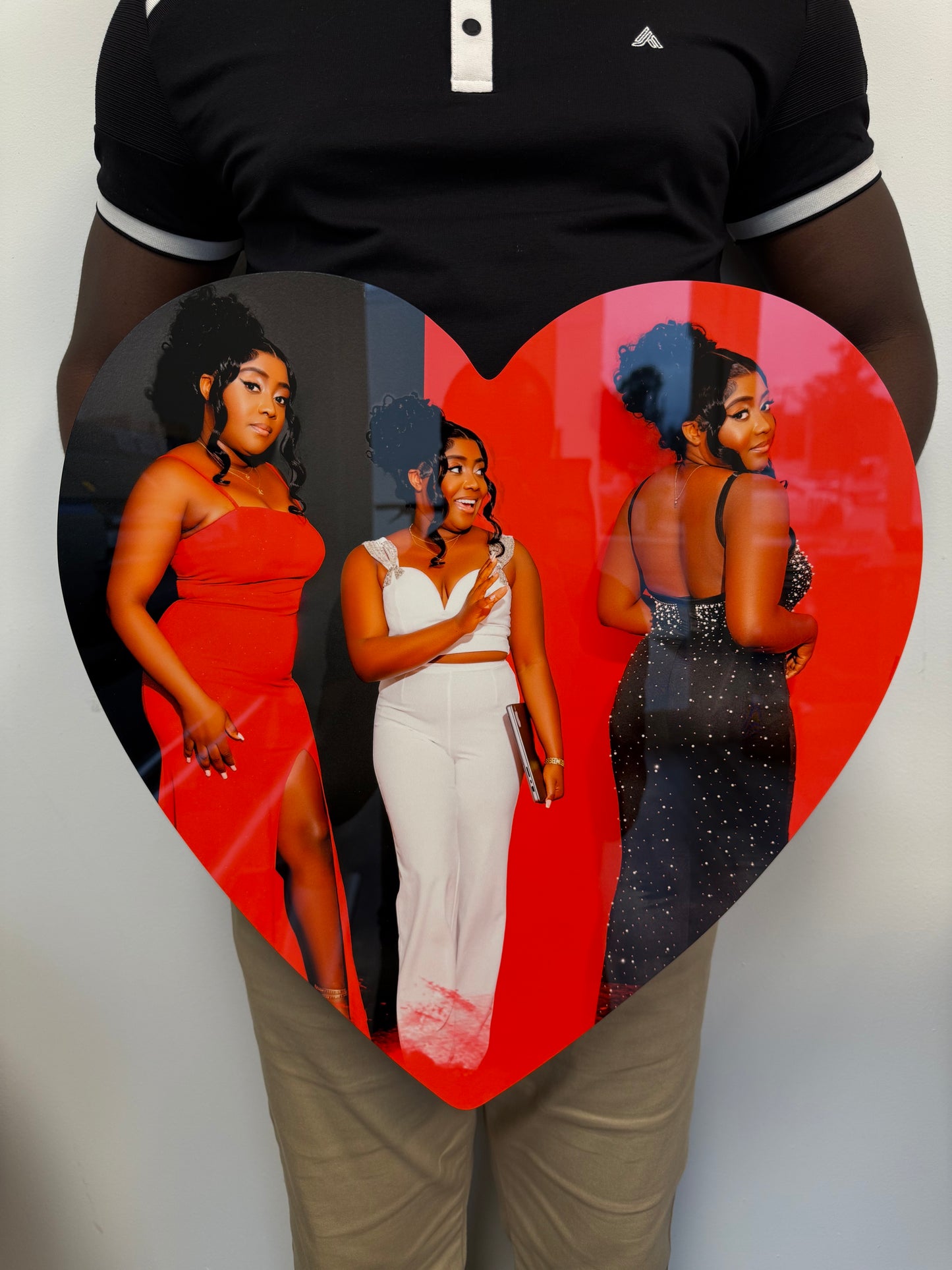 Forever Heart Metal Poster (20")