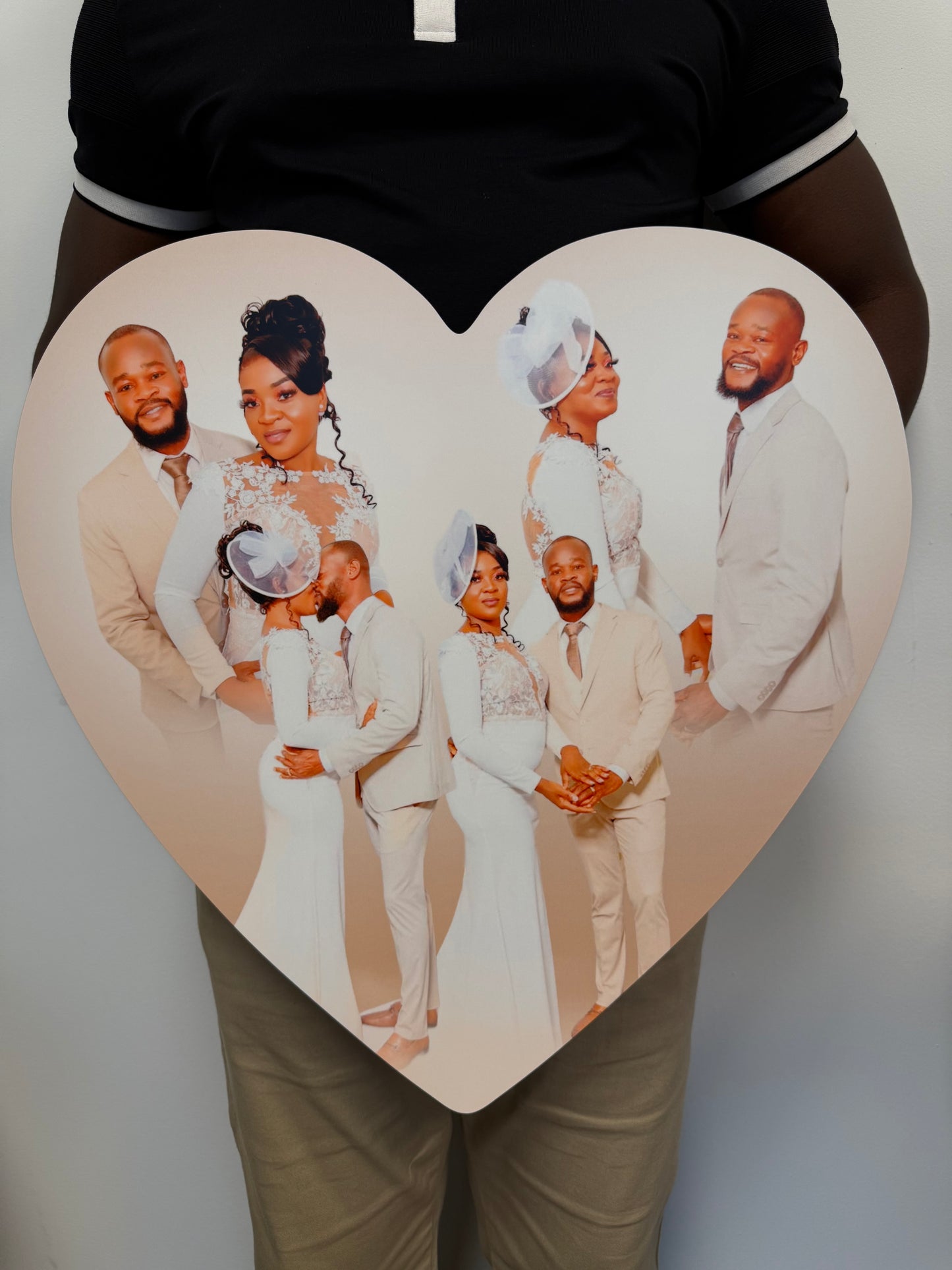 Forever Heart Metal Poster (20")