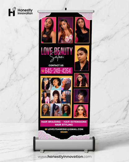 Retractable Banners – 33"x80"