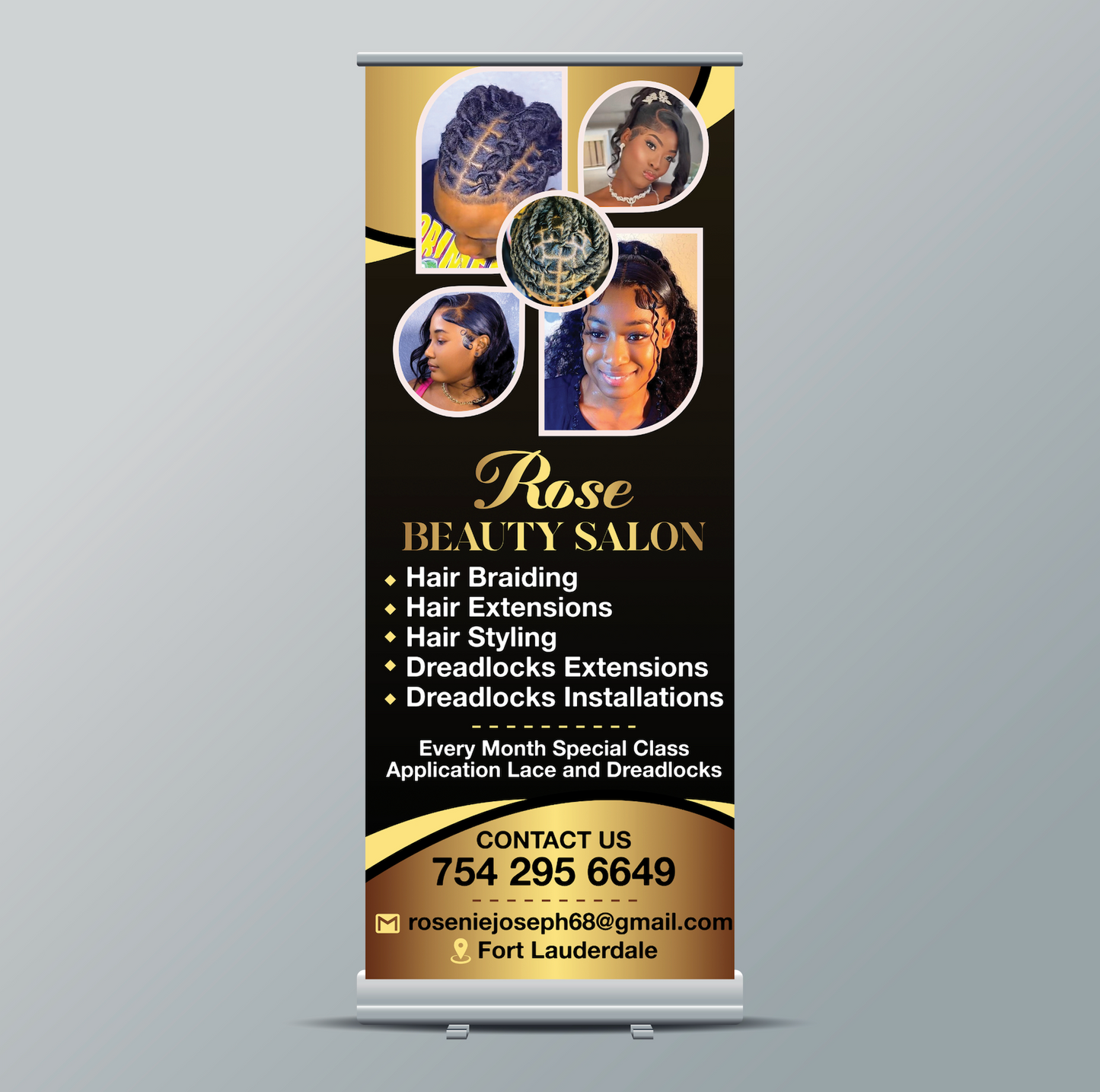 Custom Printed Banner Stand – Fully Personalized