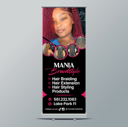 Retractable Banners – 33"x80"
