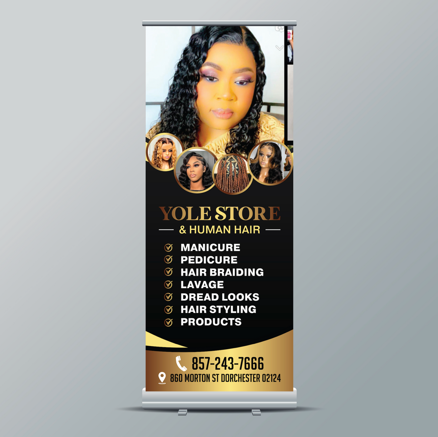 Custom Printed Banner Stand – Fully Personalized