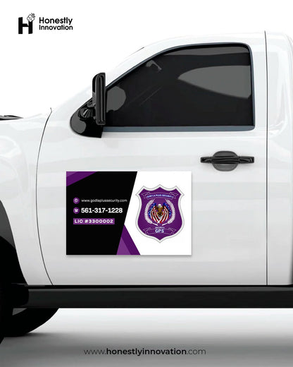Personalized Car Magnet, Advertise Your Business, Logo For Your Vehicle, Advertising Magnets