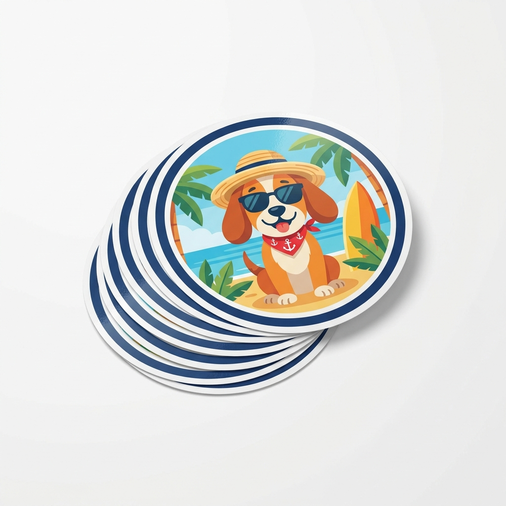100 3" Custom Vinyl Stickers
