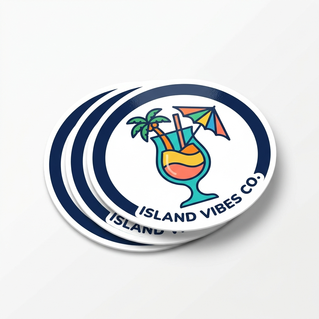 100 3" Custom Vinyl Stickers
