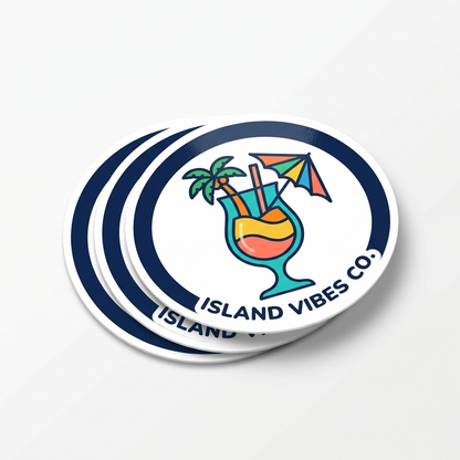 100 3" Custom Vinyl Stickers