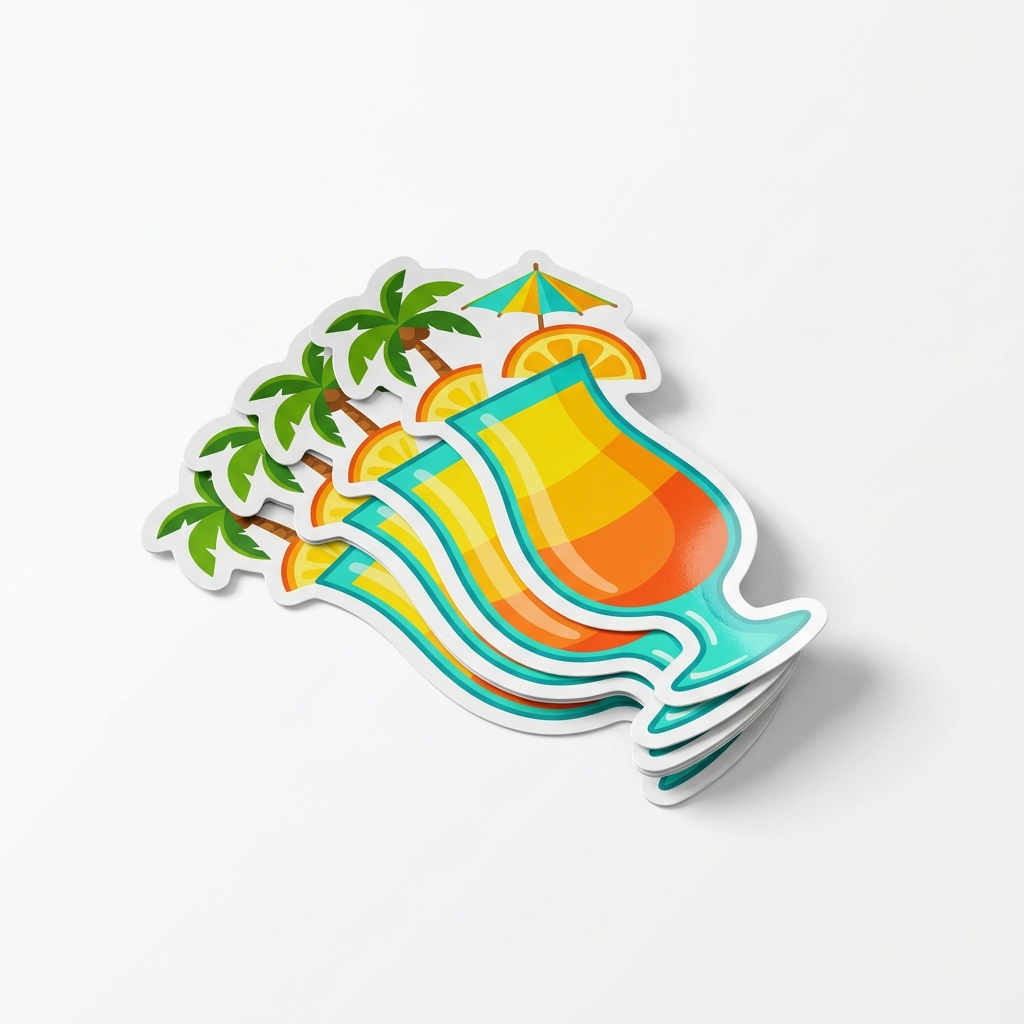 100 3" Custom Vinyl Stickers