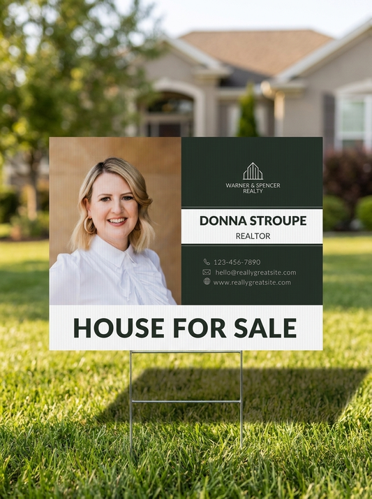 Custom Printed Yard Signs – Bulk 250 Pack | Corrugated Plastic